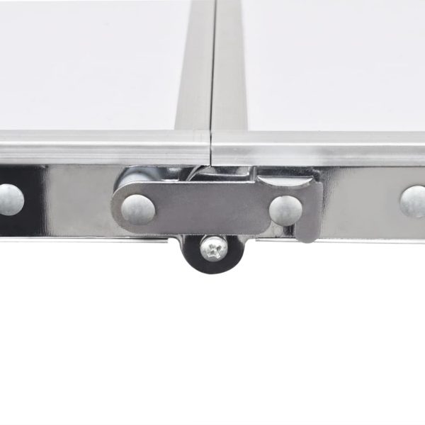 Mesa dobrável, para campismo, de altura ajustável, em aluminio - Image 2