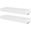 Prateleiras de parede para livros/DVD MDF branco - Image 2