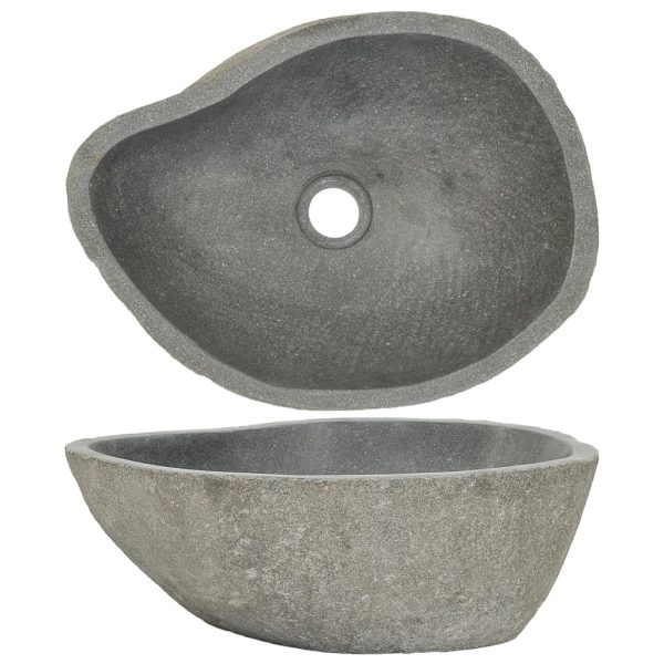 Lavatório pedra do rio oval 37-46 cm