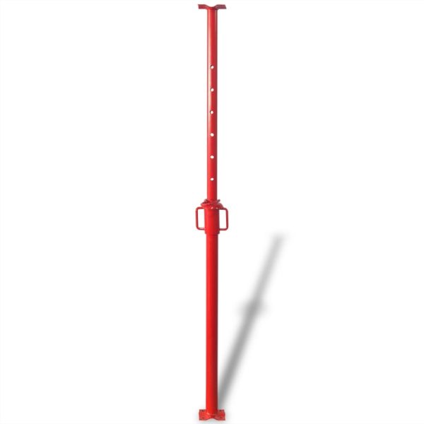 Suporte telescópico, 180 cm, vermelho - Image 2