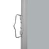 Toldo lateral retrátil, 160 x 600 cm, cinzento - Image 3
