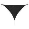 Guarda-sol HDPE triangular 3.6x3.6x3.6 m antracite
