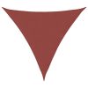 Guarda-Sol tecido Oxford triangular 5x5x5 m terracotta