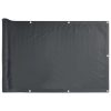 Tela varanda tecido Oxford 90x400 cm antracite