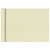 Tela varanda tecido oxford 75x600 cm creme