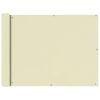 Tela varanda tecido Oxford 90x600 cm creme