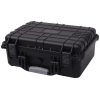 Caixa de equipamento protetora 40,6x33x17,4 cm preto