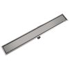 Dreno de chuveiro linear 1030x140 mm aço inoxidável - Image 3
