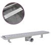Dreno de chuveiro linear onda 630x140 mm aço inoxidável - Image 2