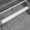 Dreno de chuveiro linear bolhas 1030x140 mm aço inoxidável