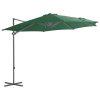 Guarda-sol de exterior com base portátil verde - Image 2