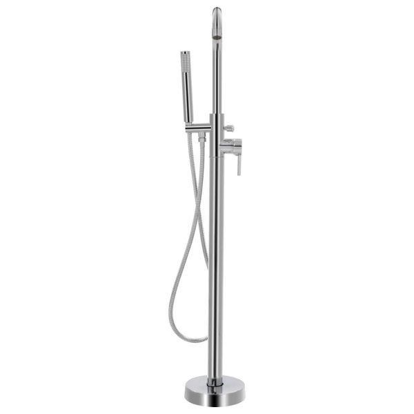 Torneira de pé para banheira aço inoxidável 118,5 cm - Image 2