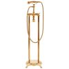 Torneira de pé para banheira aço inoxidável 99,5 cm dourado - Image 2