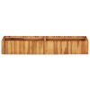 Floreira de jardim 150x30x25 cm madeira de acácia maciça - Image 2