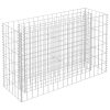 Canteiro elevado/cesto gabião 90x30x60 cm aço galvanizado - Image 2