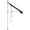 Toldo retrátil manual 350 cm laranja e castanho - Image 3