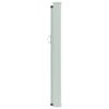 Toldo lateral retrátil para pátio 100x300 cm cinzento - Image 3