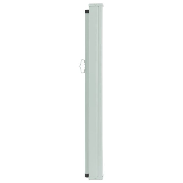 Toldo lateral retrátil para pátio 100x300 cm cinzento - Image 3