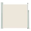 Toldo lateral retrátil para pátio 100x500 cm creme - Image 2