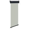 Toldo lateral para varanda 60x250 cm cinzento