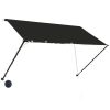 Toldo retrátil com LED 250x150 cm antracite - Image 3