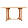 7 pcs conjunto jantar dobrável p/ exterior madeira teca maciça - Image 3