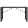 Conjunto de bar para exterior 9 pcs vime PE preto - Image 3
