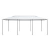 Gazebo 600x298x270 cm 180g/m² branco - Image 3
