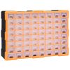Caixa organizadora com 64 gavetas 52x16x37,5 cm