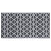 Tapete de exterior 120x180 cm PP preto - Image 3