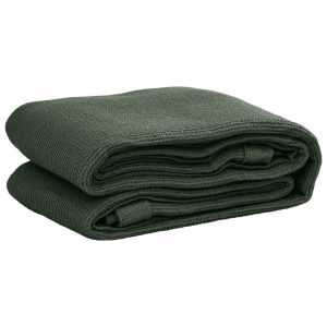 Tapete de campismo para tenda 250x350 cm verde-escuro