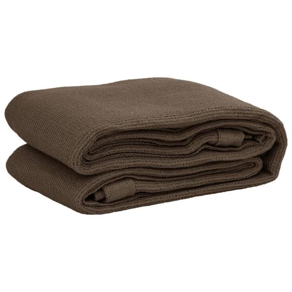 Tapete de campismo para tenda 250x450 cm castanho
