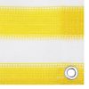 Tela de varanda 90x300 cm PEAD amarelo e branco - Image 2