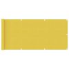 Tela varanda PEAD 75x400 cm amarelo