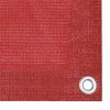 Tela de varanda 75x300 cm PEAD vermelho - Image 2