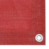 Tela de varanda 120x500 cm PEAD vermelho - Image 3