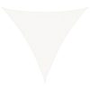 Para-sol estilo vela 160 g/m² 4x4x4 m PEAD branco