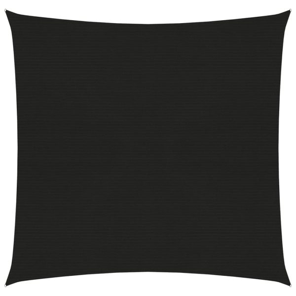 Para-sol estilo vela 160 g/m² 2,5x2,5 m PEAD preto