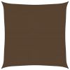 Para-sol estilo vela 160 g/m² 4x4 m PEAD castanho
