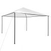 Gazebo 4x4x3 m 180 g/m² branco