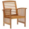 Cadeiras de jardim 2 pcs madeira acácia maciça - Image 2