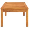Mesa de centro 100x50x33 cm madeira de acácia maciça - Image 3
