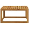 Mesa de centro 68x68x29 cm madeira de acácia maciça - Image 3