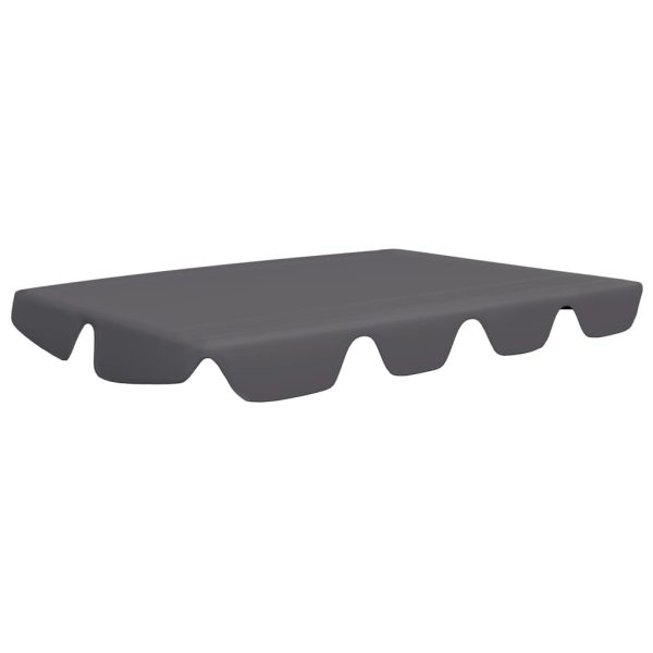 Toldo suplente baloiço 188/168x145/110cm antracite - Image 2