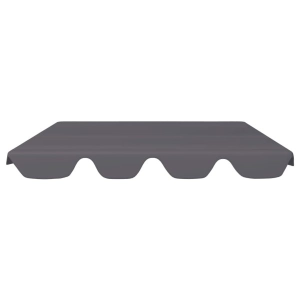 Toldo suplente baloiço 188/168x145/110cm antracite - Image 3
