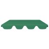 Toldo suplente baloiço jardim 188/168x145/110cm verde - Image 3