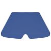 Toldo suplente baloiço jardim 188/168x145/110 cm azul - Image 3