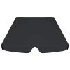 Toldo suplente baloiço jardim 188/168x145/110 cm preto - Image 3
