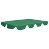 Toldo suplente p/ baloiço de jardim 150/130x105/70 cm verde - Image 2