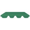 Toldo suplente p/ baloiço de jardim 150/130x105/70 cm verde - Image 3